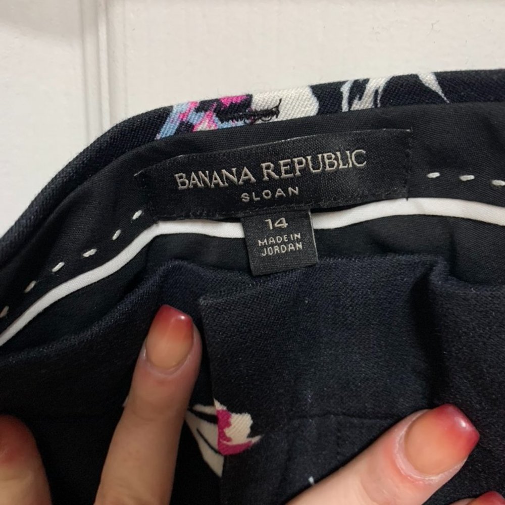 Banana Republic Sloan cropped pant